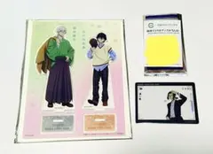 スシロー 文豪ストレイドッグス アクスタ カード 福沢諭吉 江戸川乱歩 森鴎外