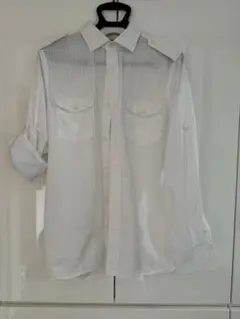 BANANA REPUBLIC ホワイトシャツ S