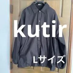 【最終値下げ】kutir ブラック ナイロンジャケットメンズ Lサイズのサムネイル