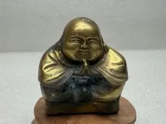 ブロンズ製 仏像 金色 真鍮製 仏像風置物 御守