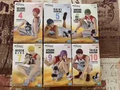 SN様用　劇場版　黒子のバスケ　フィギュア　赤司　青峰　黄瀬　綠間　紫原　火神