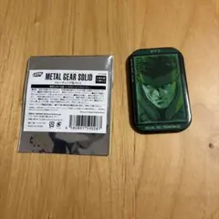 メタルギアソリッド　ソリッドスネーク　缶バッジ　紀伊國屋書店　新宿　MGS1
