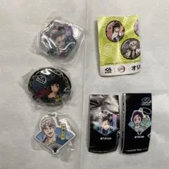 鬼滅の刃 箸置き•缶バッジ•ラバーアクセサリーセット 3種類