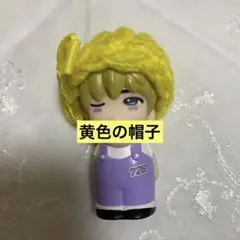 なにわ男子　指人形　長尾謙杜　帽子　ニット帽　黄色　イエロー　ハンドメイド