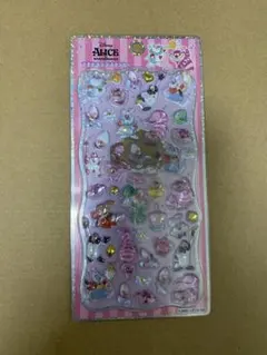 プチドロップステッカー　ディズニー　アリス　オイスター　チシャ猫　正規品