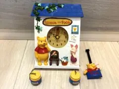 Winnie the Pooh 振り子時計 陶器　ディズニーのサムネイル