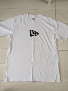 美品 New Era ホワイト Tシャツ Lサイズ