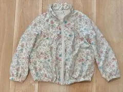 花柄ジップアップジャケット 130cm