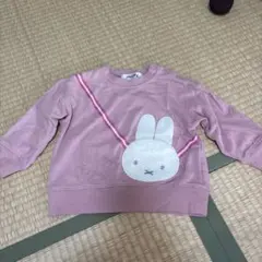 miffy ミッフィー トレーナー ピンク　95