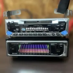 希少 KENWOOD 1DIN+1DIN CD/MDデッキ M909/D909 - メルカリ