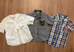 グローバルワークほか　120 半袖シャツ3枚セット