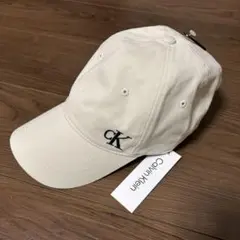 CalvinKlein カルバンクライン　キャップ　帽子　アイボリー　白