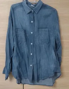 アーバンリサーチドアーズ　シアーデニムシャツ