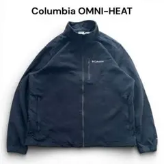 Columbia OMNI-HEAT フリース XL 刺繍 ロゴ アウトドア