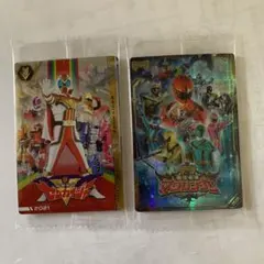 ゼンカイジャー・フラッシュマン etc．イタジャガカードセット