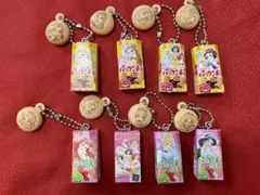ディズニー　プリンセス パックンチョ　コンプリート　ガチャガチャ キーホルダー