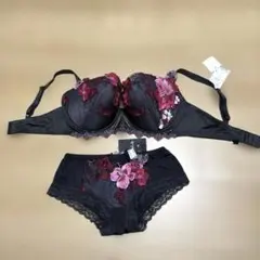 新品タグ付き‼️ワコール　サルート　ブラジャー　ショーツセット　H75 Mサイズ