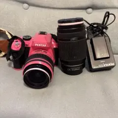 PENTAX K-r ダブルズームキット ピンク　本体　※ジャンク品※