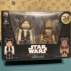 ベアブリックスターウォーズ　ハンソロ＆チューバッカ