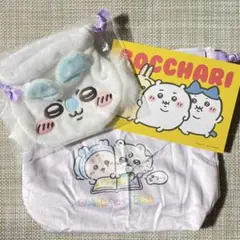 【新品/未使用】ちいかわ おかお巾着② モモンガ BOCCHARIポストカード付