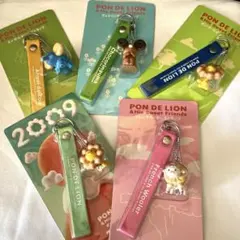 ミスタードーナツ　ストラップ　5個セット