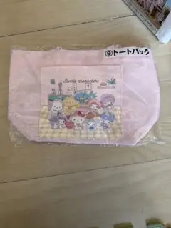 サンリオキャラクター トートバッグ ピンク
