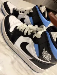 Air Jordan ハイカットスニーカー ブラック/ホワイト/ブルー