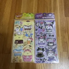 【新品】クロミ ポムポムプリン マイコーディネートシール セット　着せ替えシール
