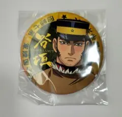 ゴールデンカムイ 谷垣源次郎 軍人ブロマイド柄 缶バッジ 미개봉