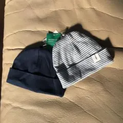 H&M ベビー帽子2枚組　50