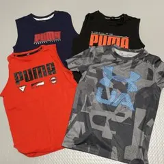 プーマ★タンクトップ★140★アンダーアーマー Tシャツ★YLG