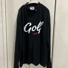 エレクトリックゴルフ モックネックシャツ XL ブラック ビームスゴルフ　メンズ