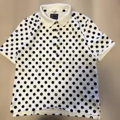 MARK&LONA ゴルフ レディース ポロシャツ ドット柄 Mのサムネイル