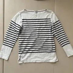 AIGLE ボーダー長袖 Tシャツ S