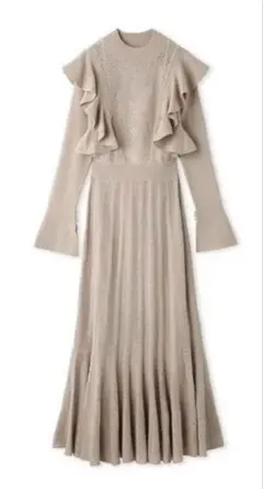 フレイアイディー　シアージャガードニットワンピ FWNO225050