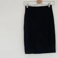 １点もの✨黒 タイトスカート ブラック スカート 膝丈 ひざ丈