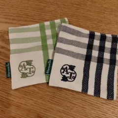 Afternoon Tea 綿のコースター ☆2枚セットのサムネイル