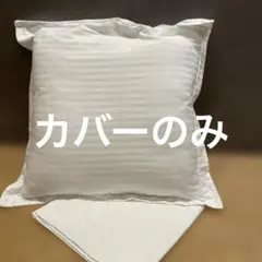 ニトリ　ホテルスタイル　クッションカバー　ジャンボサイズ　ホワイト　2点セット