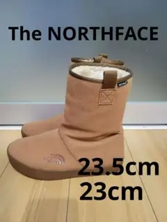 23cm ノースフェイス ブーツ チェスナット ブラウン ファー ムートン