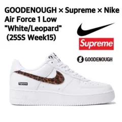 GOODENOUGH × Supreme × Nike Air Force 1