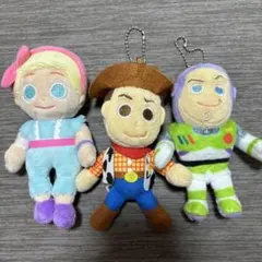 トイ・ストーリー ぬいぐるみマスコット 3体セット