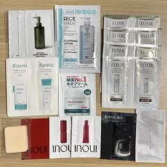 エリクシール等　スキンケア　ファンデーション　サンプルセット