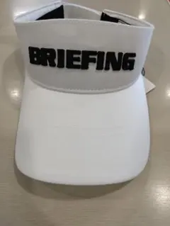 【プレゼントに】BRIEFING ゴルフ サンバイザー ホワイトのサムネイル