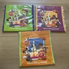 コカコーラ　ディズニー　ノベルティ　ミニトート　3個セット　ハロウィン　ミッキー