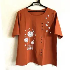 オーバーブラウス　新品(秋のバーゲン)Ｕ
