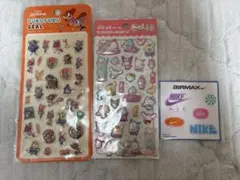 ぷくぷくシール　nikeステッカー　サンリオ