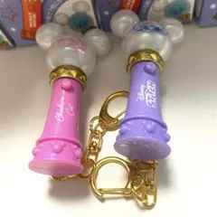 ディズニーストア　シークレット ペンライト キーチェーン　2個セット スティッチ