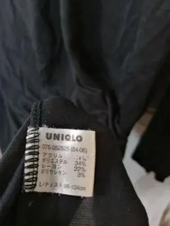 ユニクロ ヒートテック ブラック 長袖
