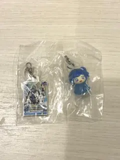 アイカツ！ めじるしアクセサリー 霧矢あおい クールカードチャーム 2点セット