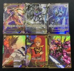 機動戦士ガンダムアーセナルベース P.FQレアまとめ売り 6枚